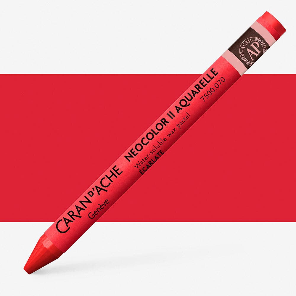 Caran D'Ache - Classic Neocolor Ii Scarlet Uv 10