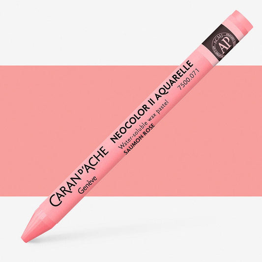 Caran D'Ache - Classic Neocolor Ii Salmon Pink Uv 10