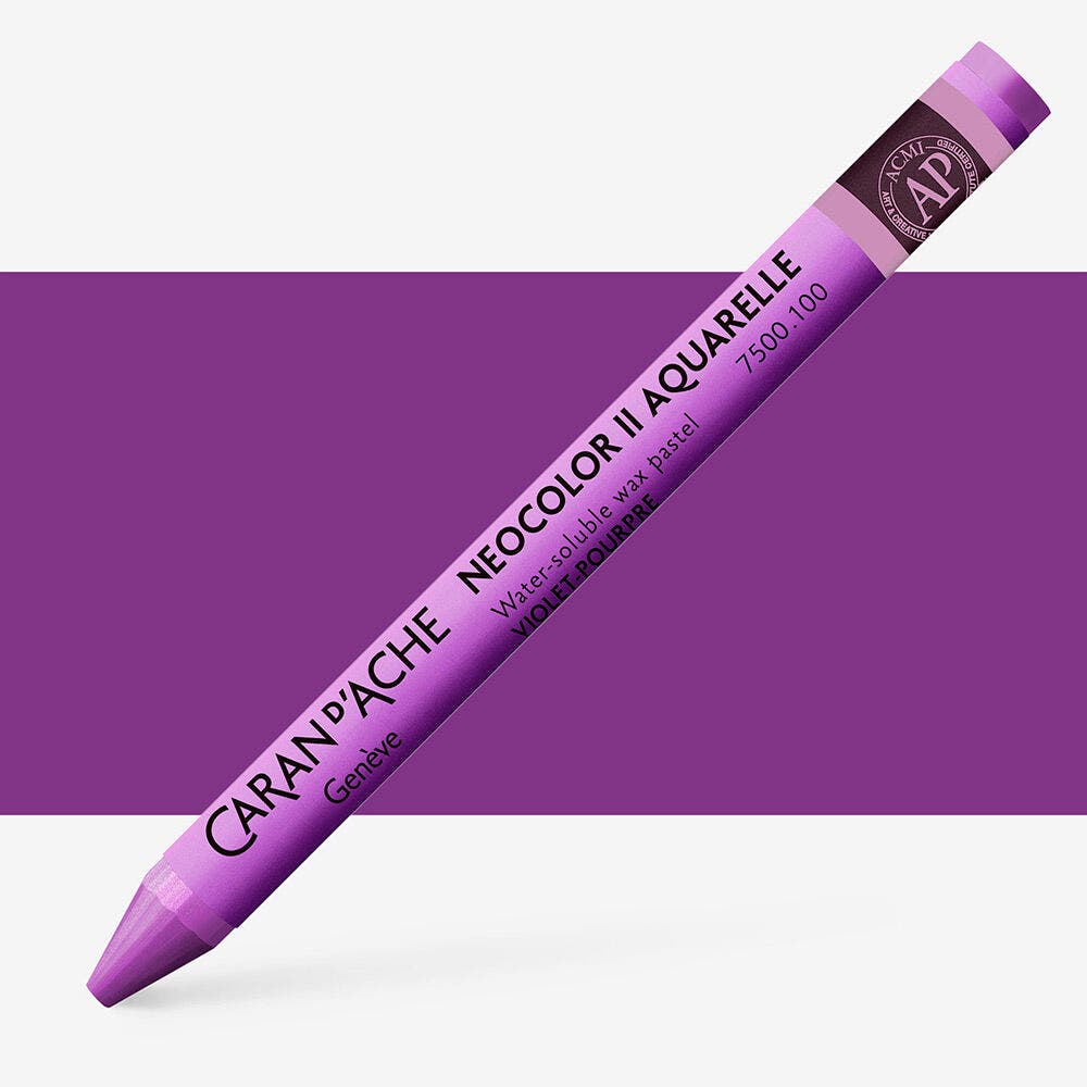 Caran D'Ache - Classic Neocolor Ii Purple Violet Uv 10