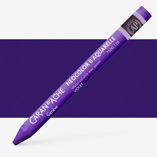 Caran D'Ache - Classic Neocolor Ii Violet Uv 10