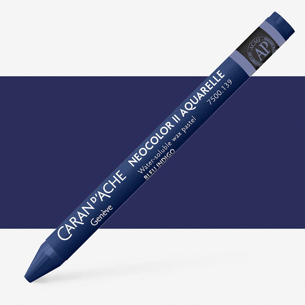 Caran D'Ache - Classic Neocolor Ii Indigo Blue Uv 10