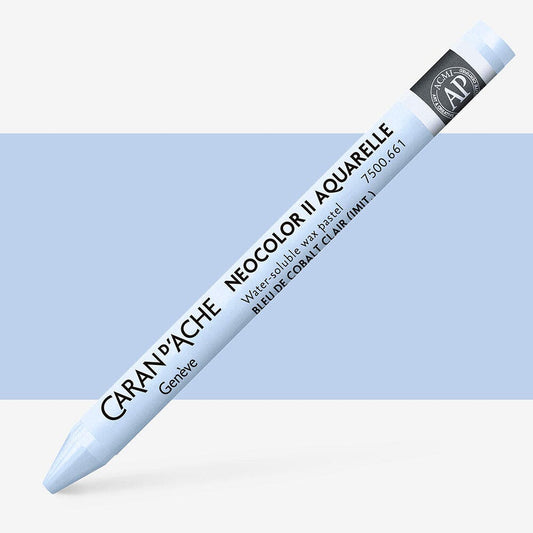 Caran D'Ache - Classic Neocolor Ii Light Cobalt Violet Uv 10