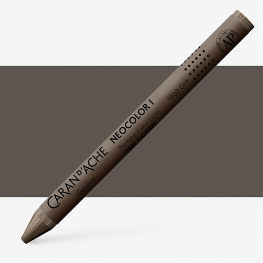 Caran D'Ache - Classic Neocolor I Raw Umber Uv 10