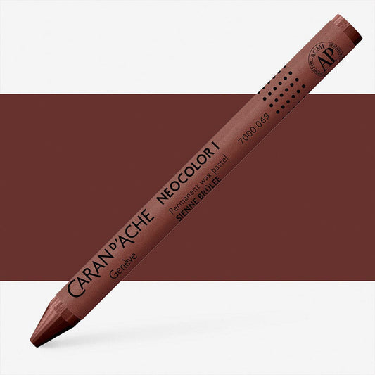 Caran D'Ache - Classic Neocolor I Burnt Sienna Uv 10