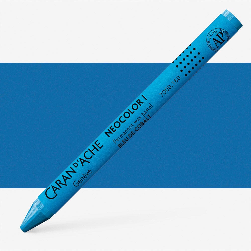 Caran D'Ache - Classic Neocolor I Cobalt Blue Uv 10