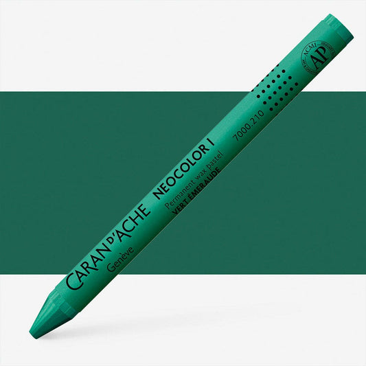 Caran D'Ache - Classic Neocolor I Emerald Green Uv 10