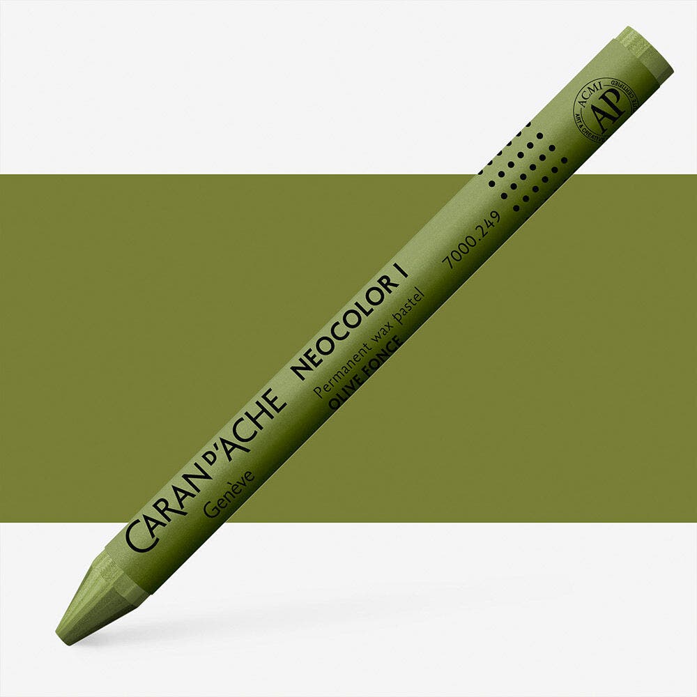 Caran D'Ache - Classic Neocolor I Olive Uv 10