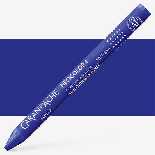 Caran D'Ache - Classic Neocolor I Dark Ultramarine Uv 10