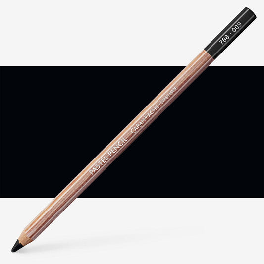 Caran D'Ache - Pastel Pencil-Black-Fsc Uv 3