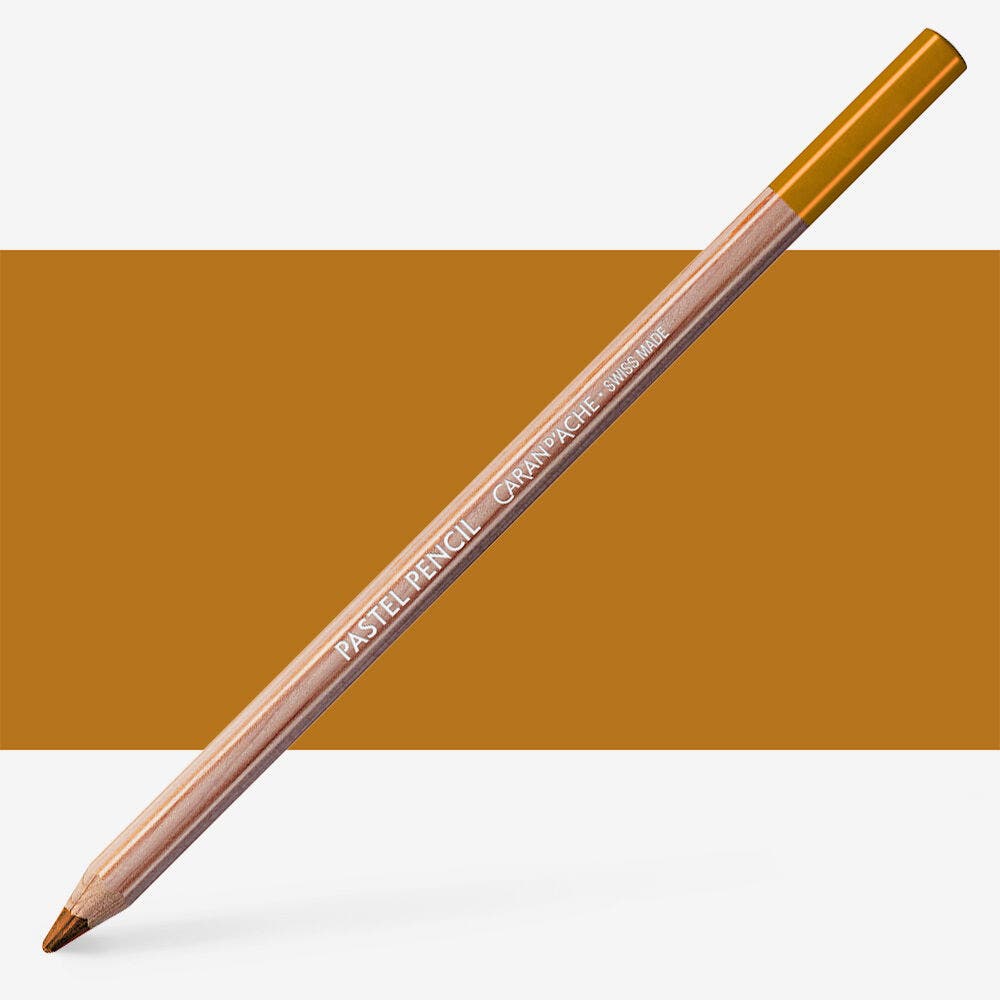 Caran D'Ache - Pastel Pencil-Raw Sienna-Fsc Uv 3