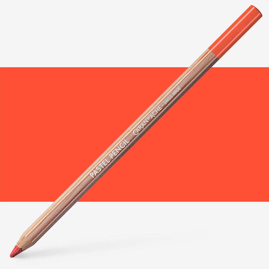Caran D'Ache - Pastel Pencil-Vermilion-Fsc Uv 3