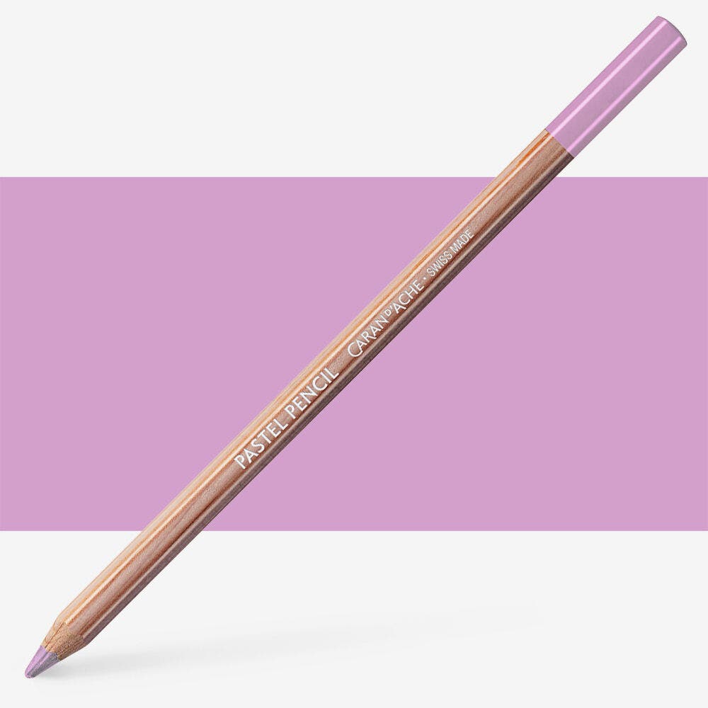Caran D'Ache - Pastel Pencil-Ultramarin Pink-Fsc Uv 3