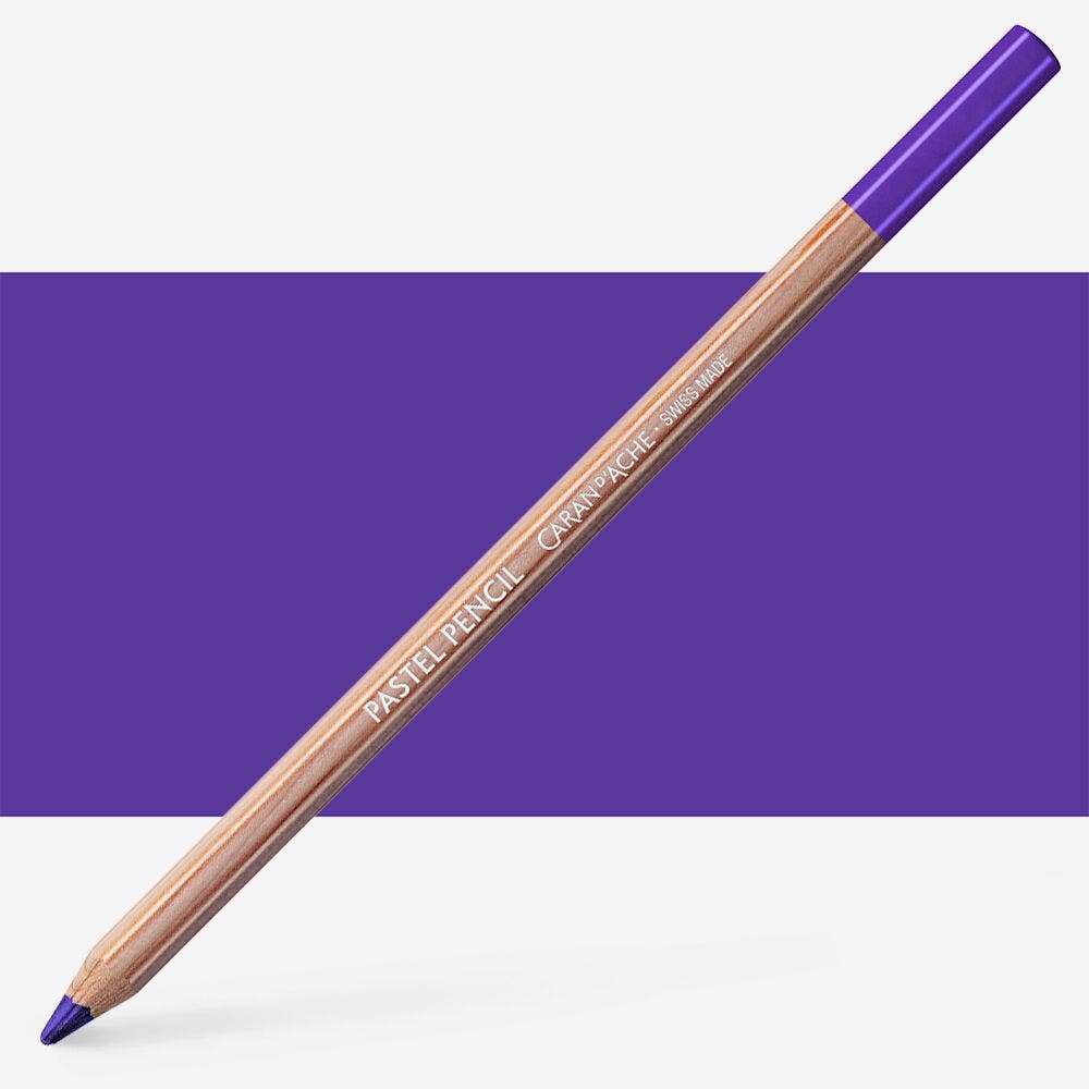 Caran D'Ache - Pastel Pencil-Violet-Fsc Uv 3