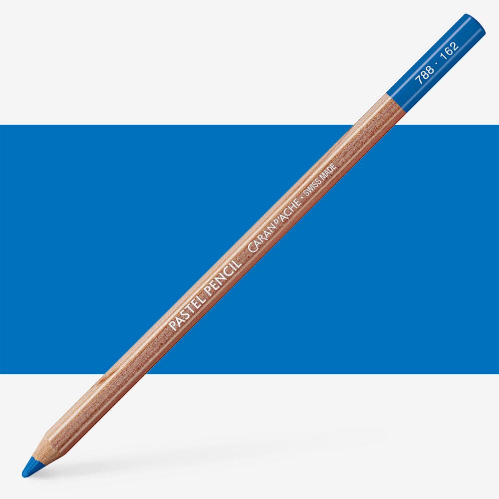 Caran D'Ache - Pastel Pencil-Phthalocyanine Blue-Fsc Uv 3