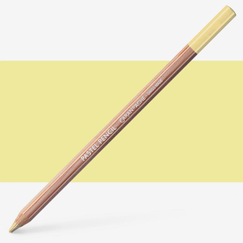 Caran D'Ache - Pastel Pencil-Light Lemon Yellow-Fsc Uv 3