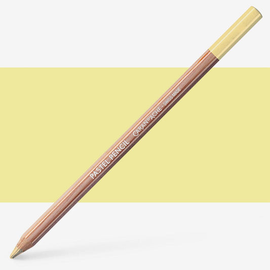 Caran D'Ache - Pastel Pencil-Light Lemon Yellow-Fsc Uv 3
