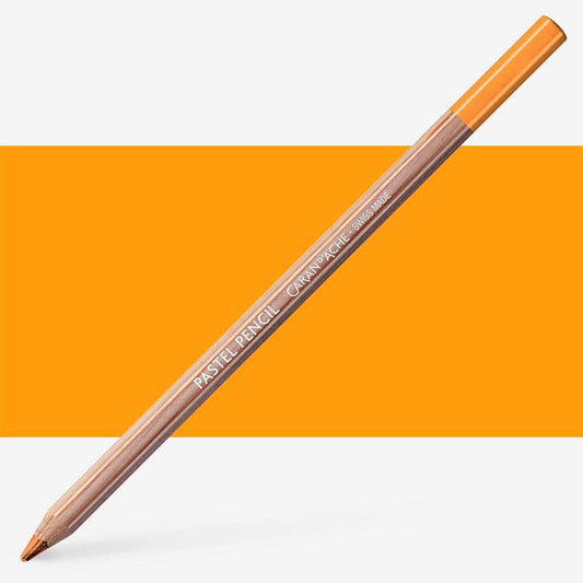 Caran D'Ache - Pastel Pencil-Fast Orange-Fsc Uv 3