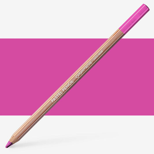 Caran D'Ache - Pastel Pencil-Purplish Red-Fsc Uv 3