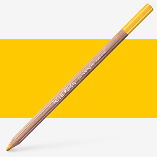 Caran D'Ache - Pastel Pencil-Gold Cadmium Yellow-Fsc Uv 3