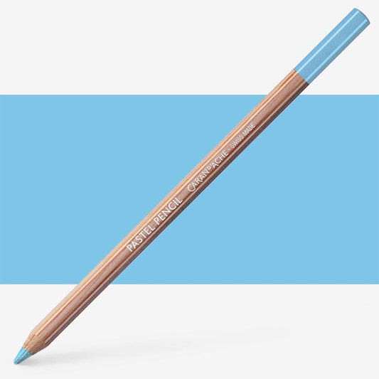 Caran D'Ache - Pastel Pencil-Cerulean Blue-Fsc Uv 3