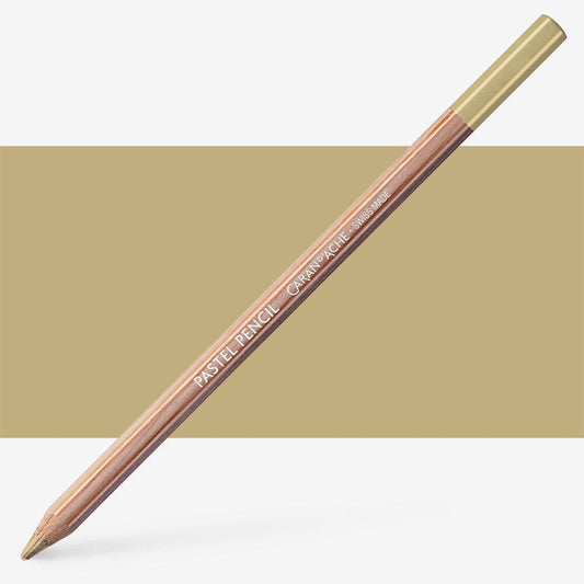 Caran D'Ache - Pastel Pencil-Bro Olive 50%-Fsc Uv 3