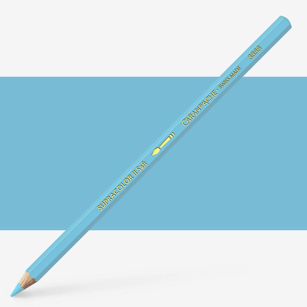 Caran D'Ache - Classic Supracolor Pencil Steel Grey-Fsc Uv 3