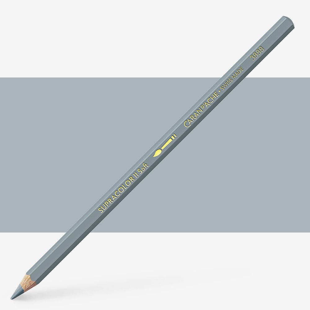 Caran D'Ache - Classic Supracolor Pencil Grey-Fsc Uv 12