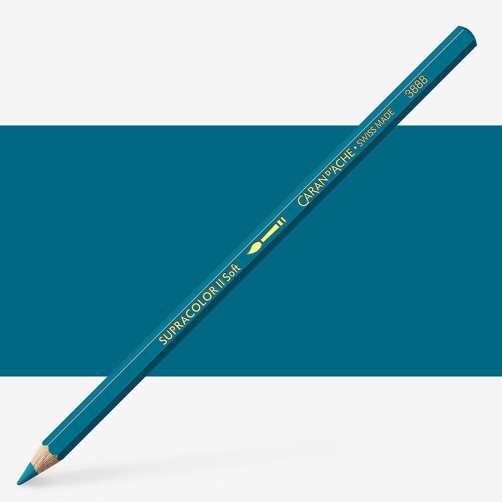 Caran D'Ache - Classic Supracolor Pencil Dark Grey-Fsc Uv 3