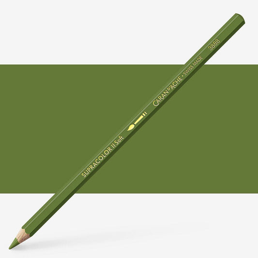 Caran D'Ache - Classic Supracolor Pencil Olive Grey-Fsc Uv 3
