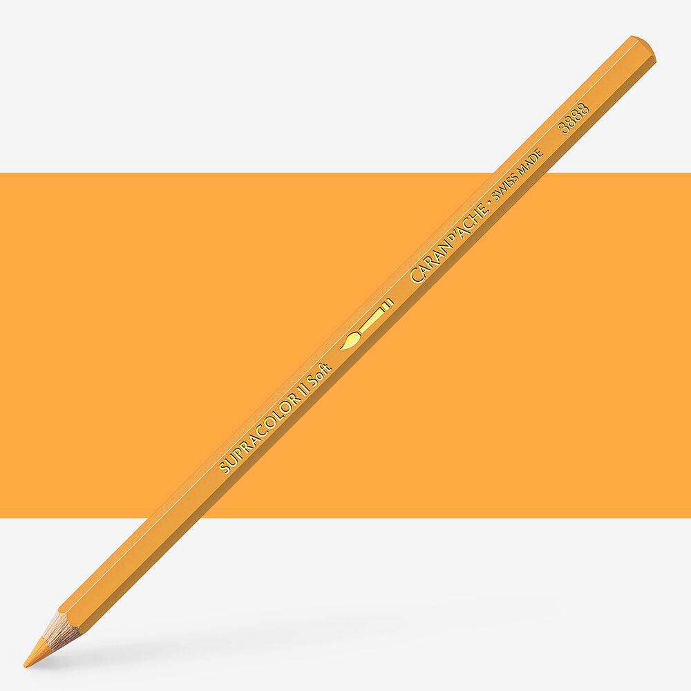 Caran D'Ache - Classic Supracolor Penc.Golden Yell.-Fsc Uv 3