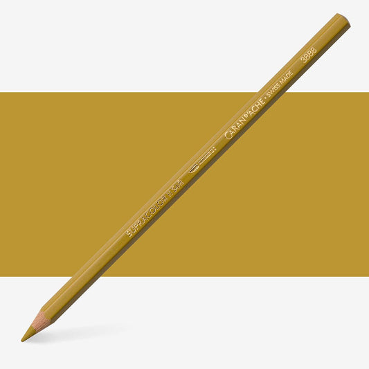 Caran D'Ache - Classic Supracolor Penc.Green Ochre-Fsc Uv 12