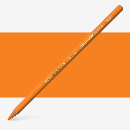 Caran D'Ache - Classic Supracolor Pencil Orange-Fsc Uv 12