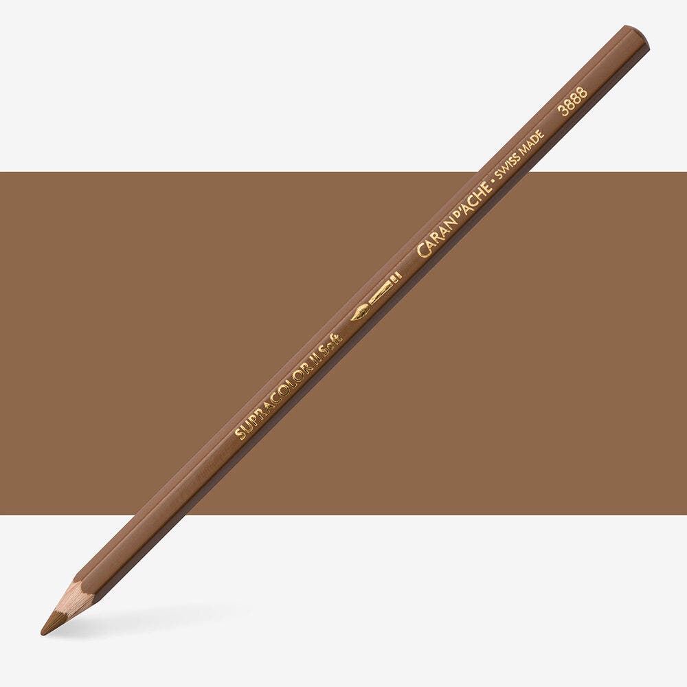 Caran D'Ache - Classic Supracolor Penc.Bro Ochre-Fsc Uv 12