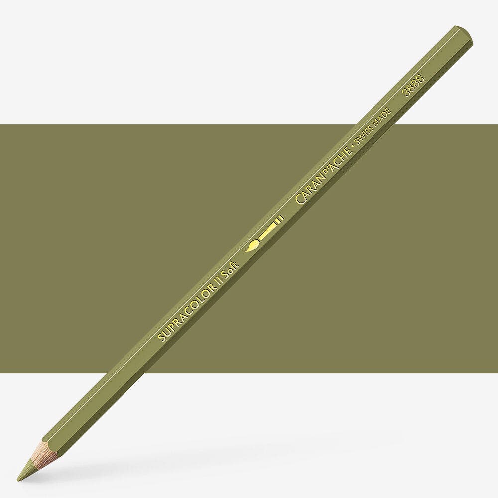 Caran D'Ache - Classic Supracolor Penc.Olive Bro -Fsc Uv 3