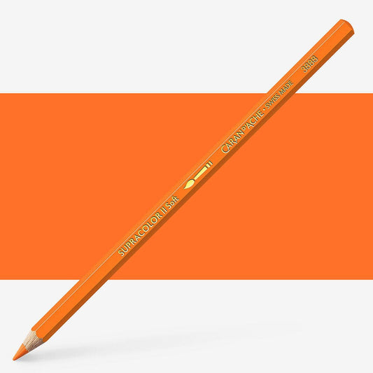 Caran D'Ache - Classic Supracolor Pencil Flame Red-Fsc Uv 3