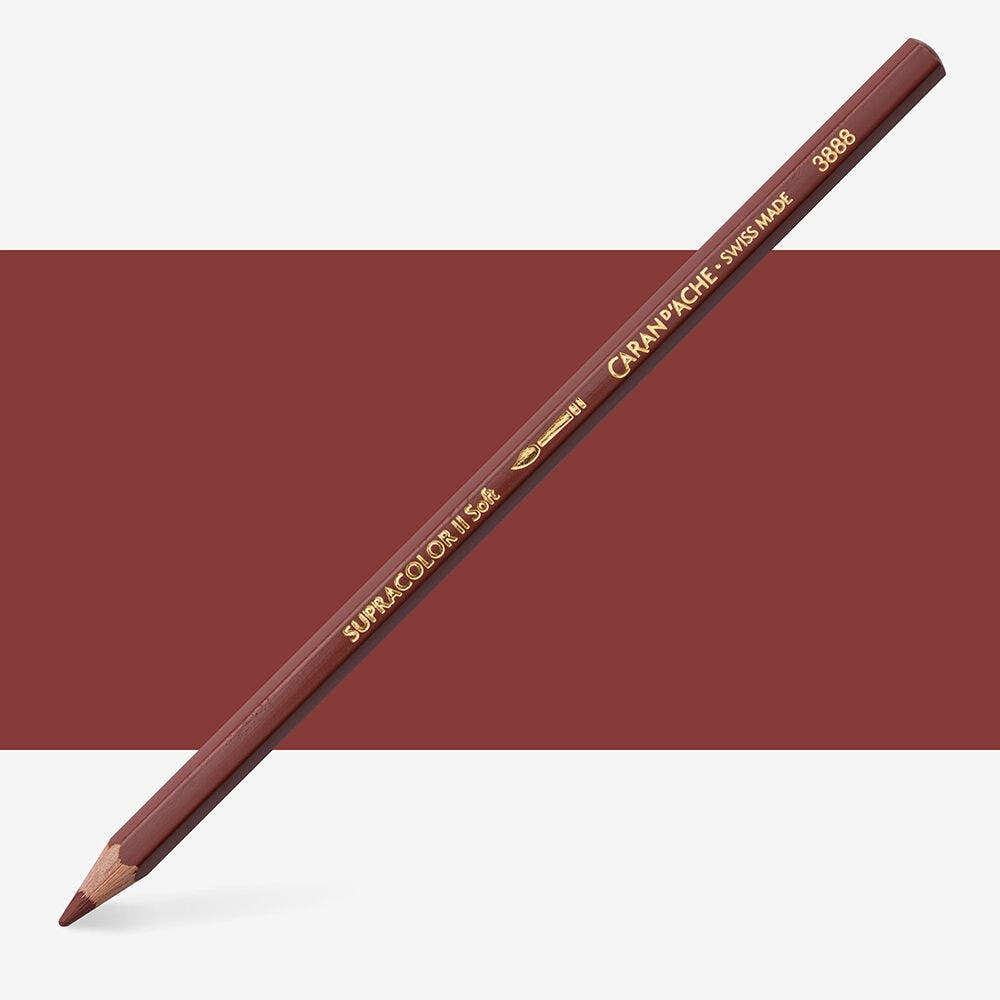 Caran D'Ache - Classic Supracolor Penc.Burnt Siena-Fsc Uv 12