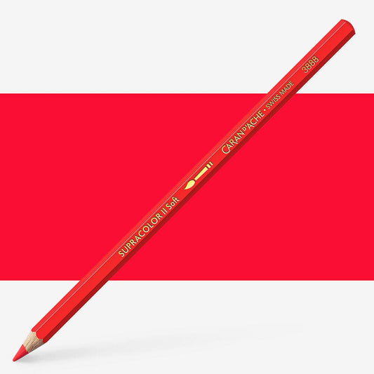 Caran D'Ache - Classic Supracolor Pencil Indian Red-Fsc Uv 3