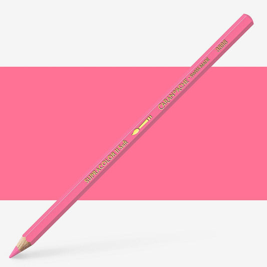 Caran D'Ache - Classic Supracolor Pencil Rose Pink Uv 3