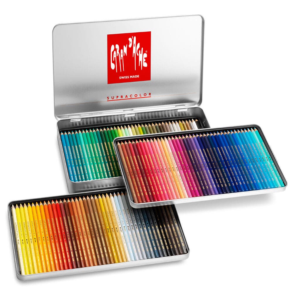 Caran D'Ache - Classic Supracolor Pencil Violet-Fsc Uv 12