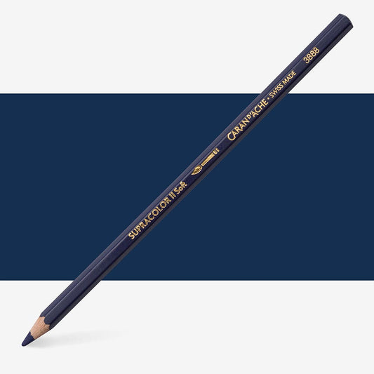 Caran D'Ache - Classic Supracolor Penc.Indigo Blue-Fsc Uv 12