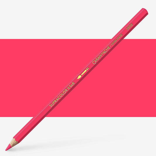 Caran D'Ache - Classic Supracolor Pencil Red Ruby-Fsc Uv 3