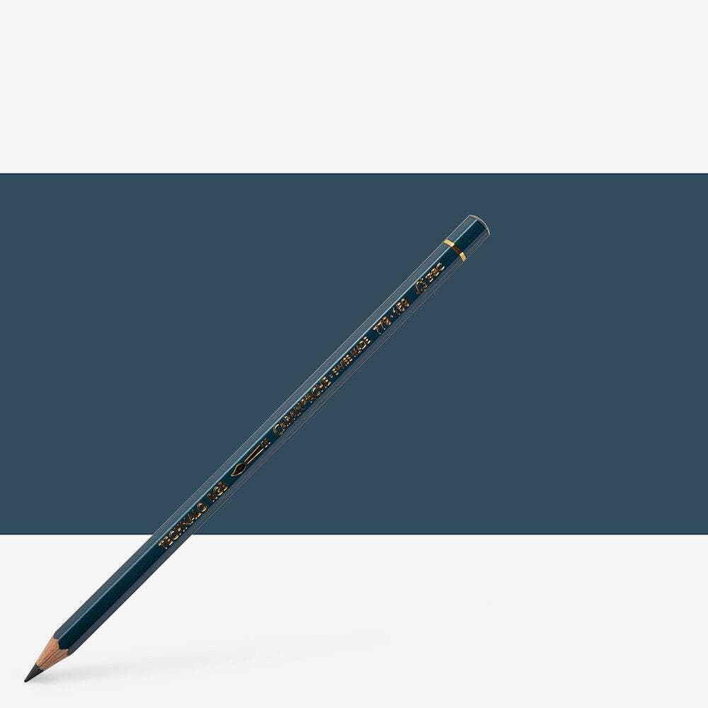 Caran D'Ache - Grafietpotlood Technalo, Blauw, Fsc Uv 3