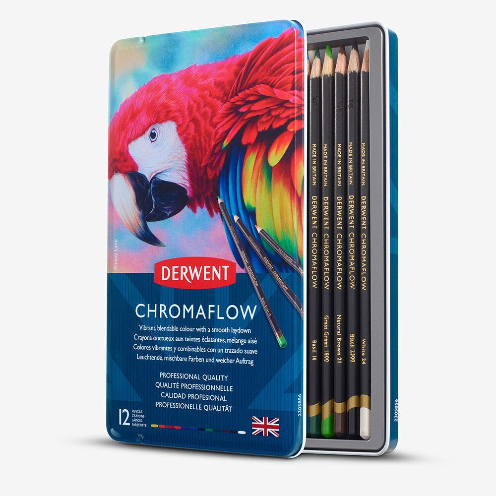 Derwent - Chromaflow Tin (12)