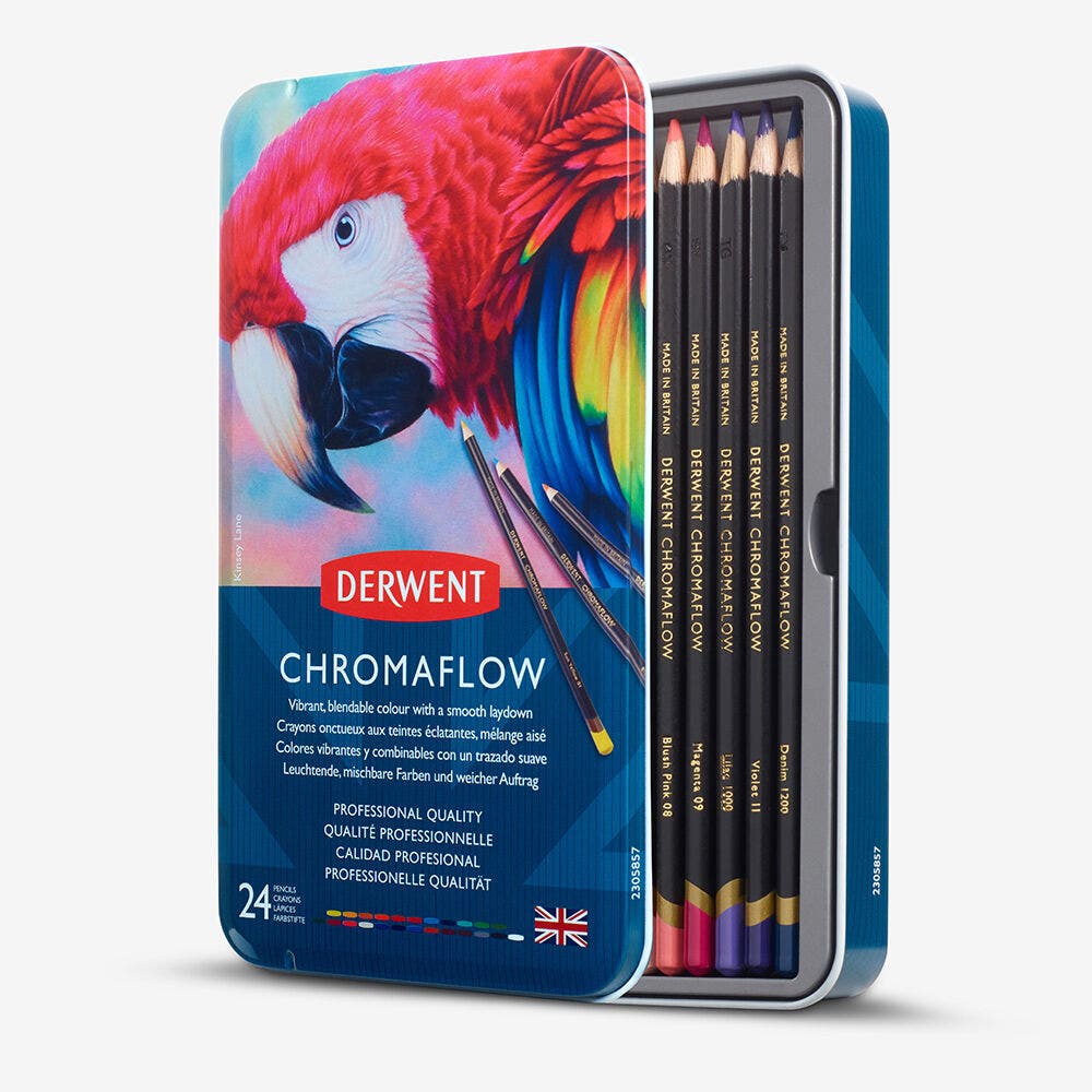 Derwent - Chromaflow Tin (24)