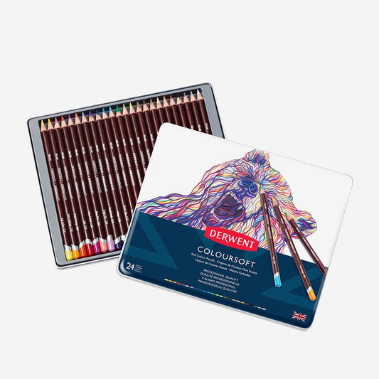 Derwent - Coloursoft Pencils (24) Tin