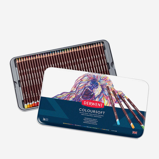 Derwent - Coloursoft Pencils (36) Tin