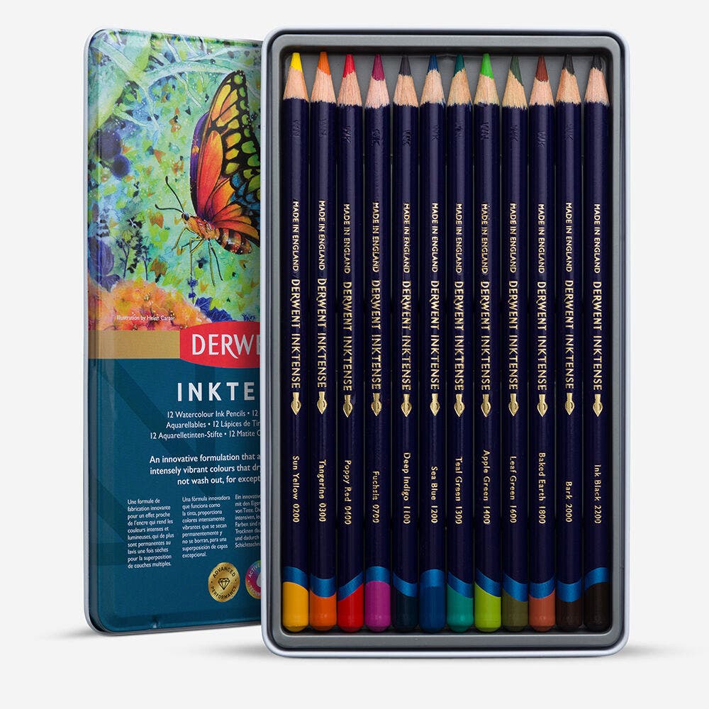 Derwent - Inktense Pencils (12) Tin