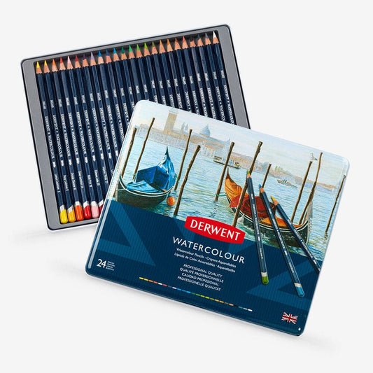 Derwent - Watercolour Pencils (24) Tin