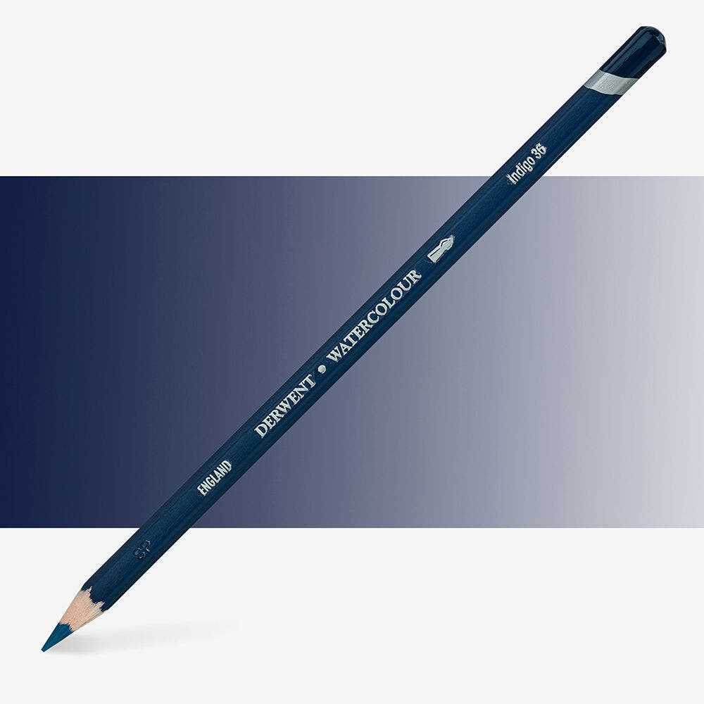 Derwent - 36 Watercolour Pen. Indigo Blue