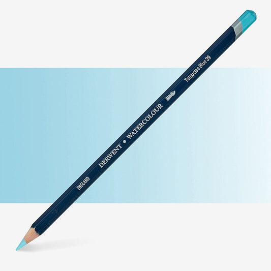 Derwent - 39 Watercolour Pen. Turquoise Blue